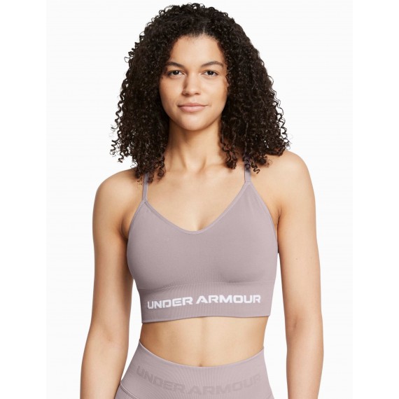 SUJETADOR MUJER UNDER ARMOUR Vanish Seamless Low Bra-BLK 