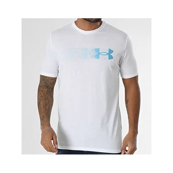 CAMISETA M/C HOMBRE UNDER ARMOUR UA M LC FLY IN LOGO SS-BLK 